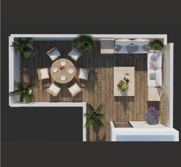 Departamento en venta en Temozon Norte, Mérida — foto 3 de 37