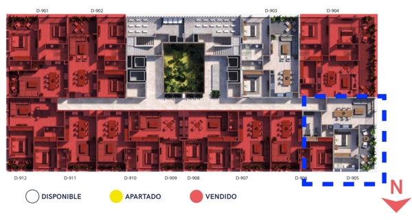 Departamento en venta en Mexico Norte, Mérida — foto 3 de 22