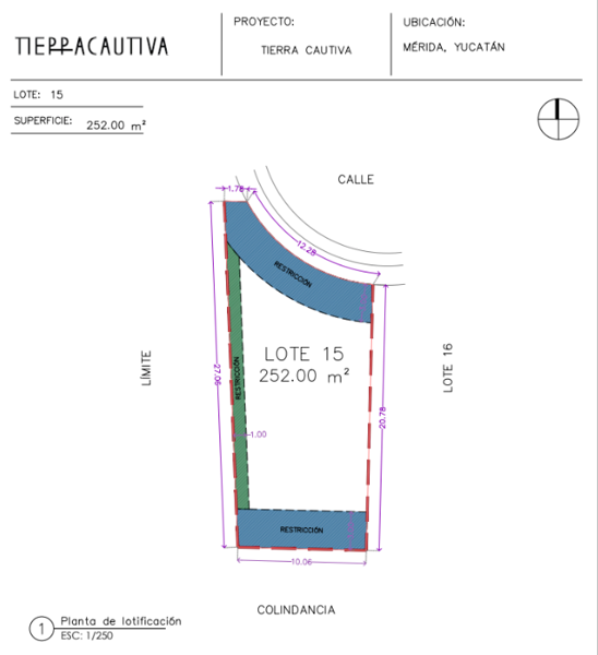 Terreno en venta en Las Margaritas de Cholul, Mérida — foto 2 de 26