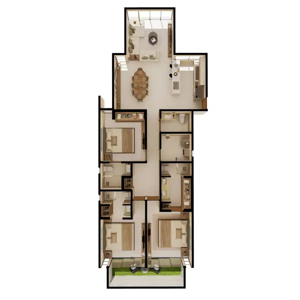 Departamento en venta en Tixcuytun, Mérida — foto 3 de 24