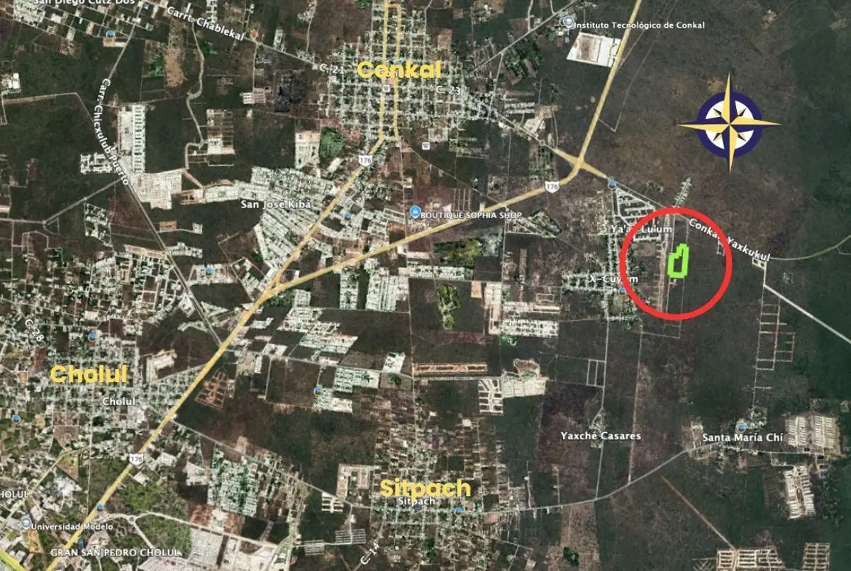 Terreno en venta en Yaxkukul, Yaxkukul — foto 1 de 20