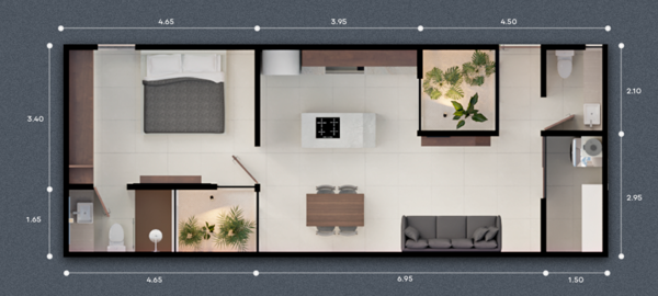 Departamento en venta en Chuburna de Hidalgo, Mérida — foto 2 de 16