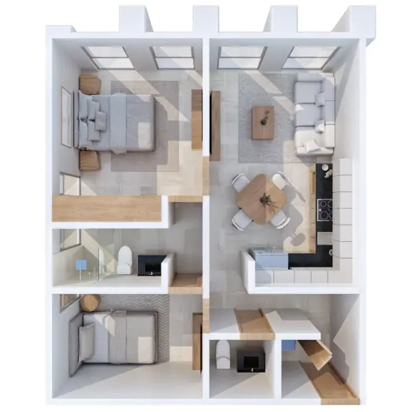 Departamento en venta en Temozon Norte, Mérida — foto 2 de 14