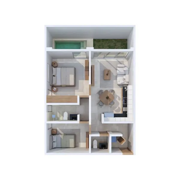 Departamento en venta en Temozon Norte, Mérida — foto 3 de 14