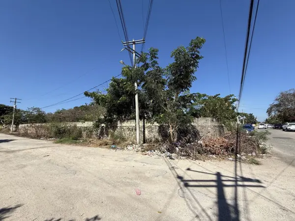 Terreno en Esquina en la Col. Roble Agricola