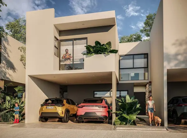 Casas (Mod. Zavanah Plus) en Venta en Privada Solana, Residencial Tixcacal