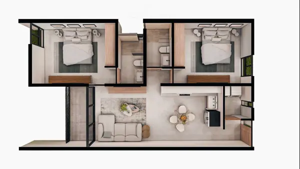 Departamento en venta en Cholul, Mérida — foto 2 de 28