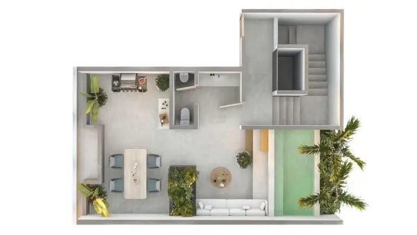 Departamento en venta en Montebello, Mérida — foto 3 de 23