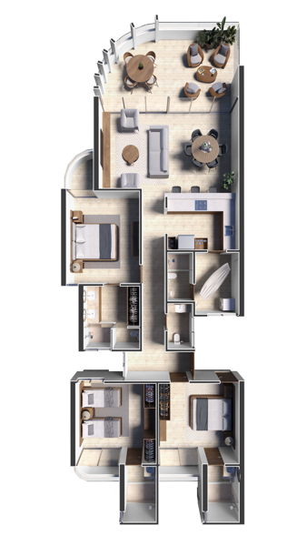 Departamento en venta en Xtampú, Dzemul — foto 2 de 32