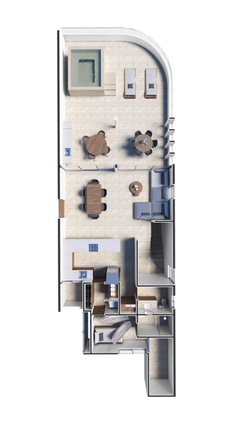 Departamento en venta en Xtampú, Dzemul — foto 3 de 34