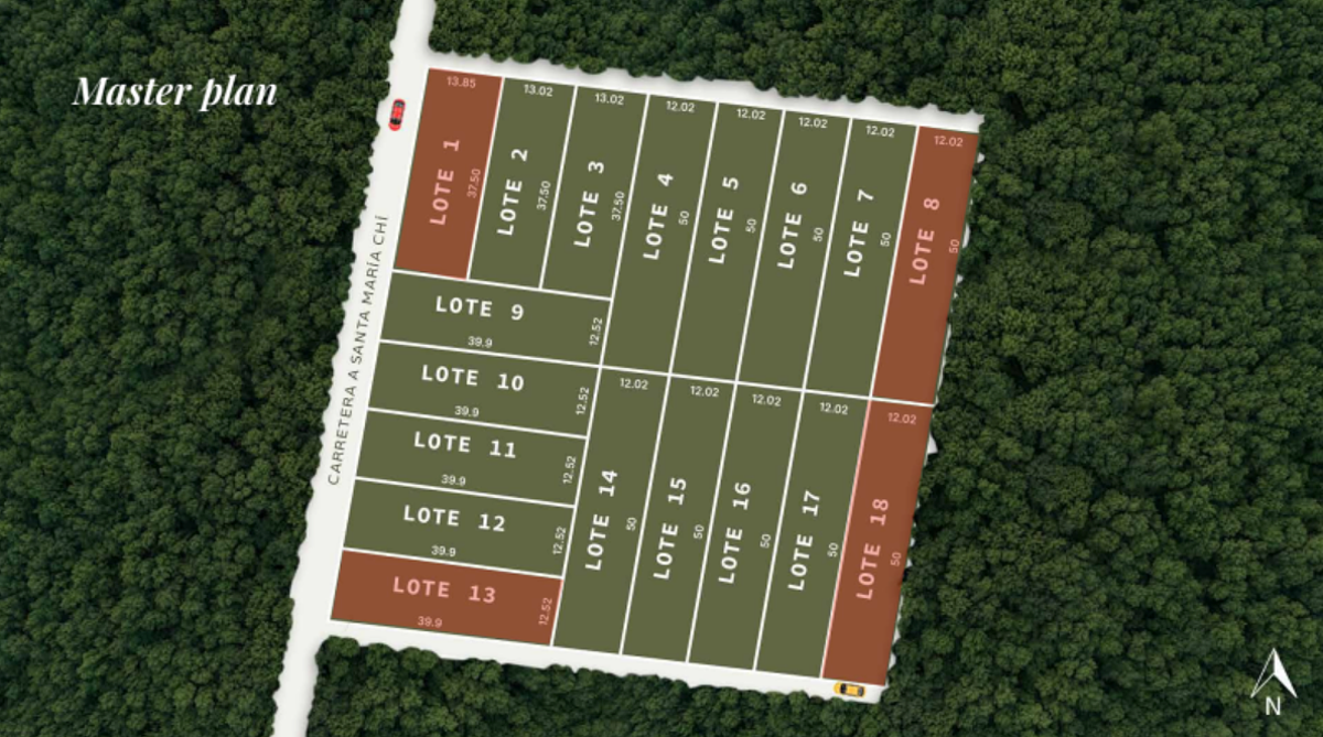 Terreno en venta en Yaxkukul, Yaxkukul — foto 1 de 11
