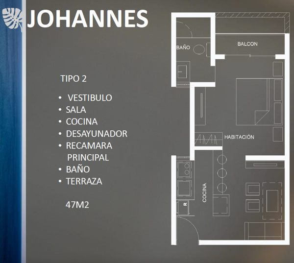 Departamento en venta en Zazil Ha, Playa del Carmen — foto 2 de 17