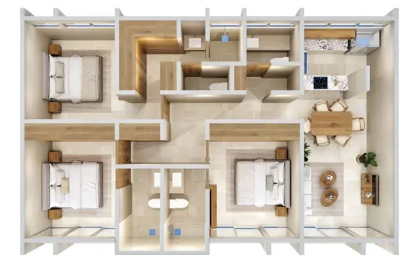 Departamento en venta en Temozon Norte, Mérida — foto 3 de 26