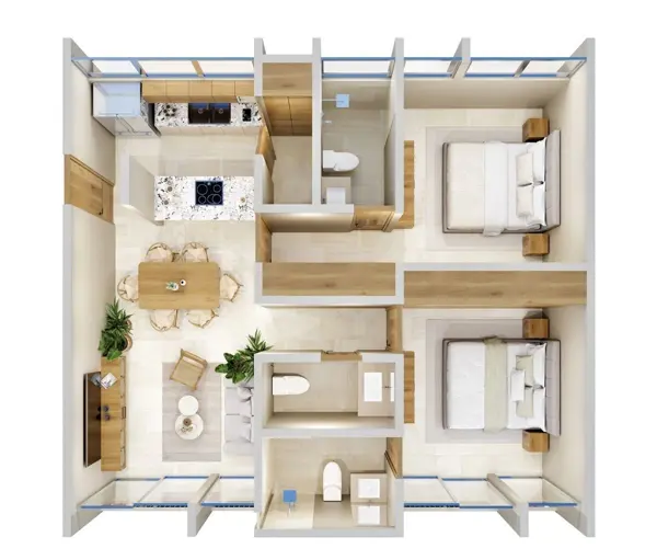 Departamento en venta en Temozon Norte, Mérida — foto 2 de 35