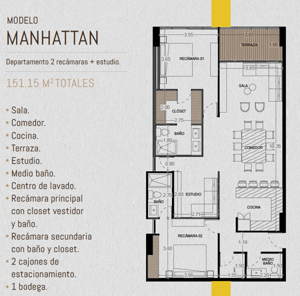 Departamento en venta en Santa Rita Cholul, Mérida — foto 2 de 32