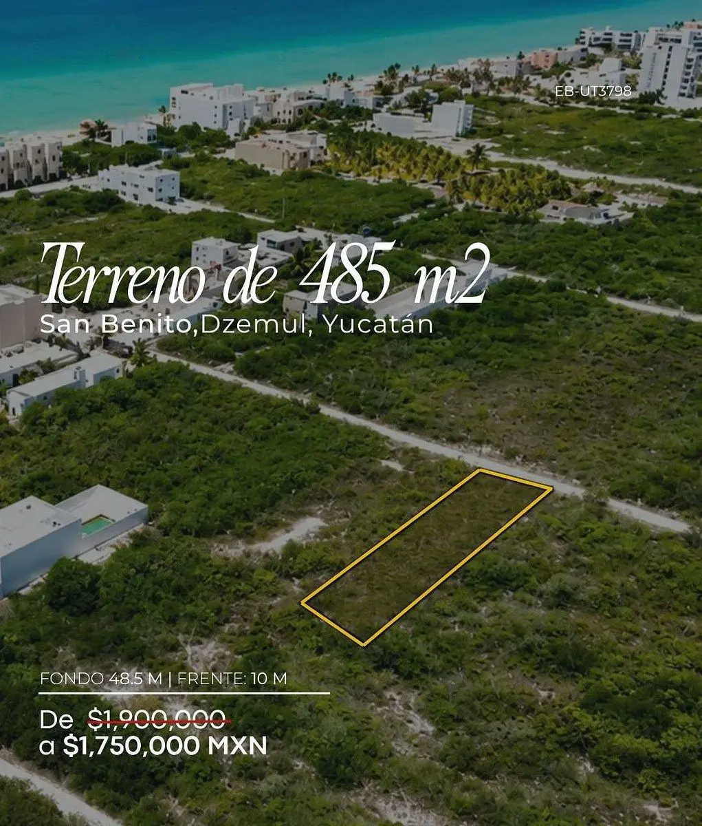 Terreno en venta en Xcambó, Dzemul — foto 1 de 11