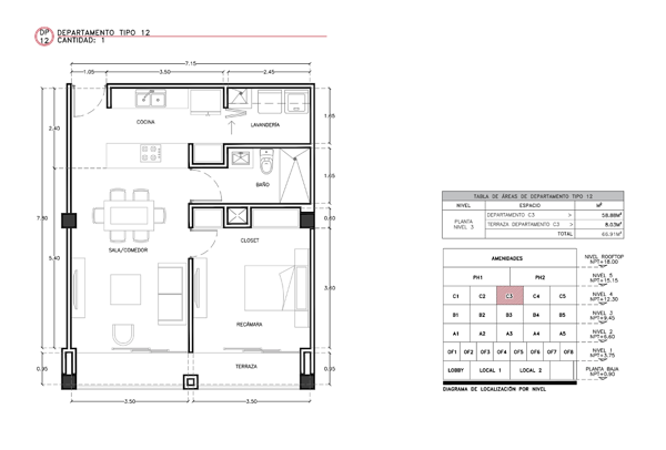 Departamento en venta en Mexico, Mérida — foto 2 de 17