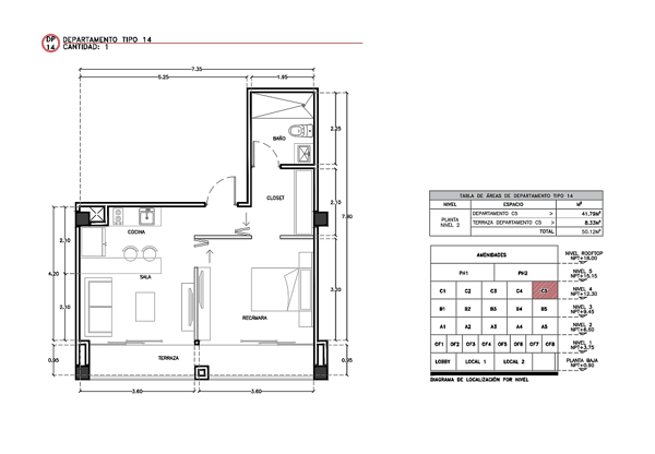 Departamento en venta en Mexico, Mérida — foto 2 de 16