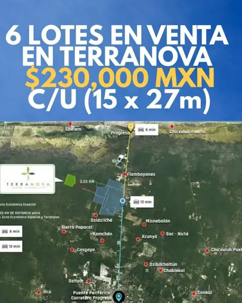 Terreno en venta en Chelem, Progreso — foto 2 de 15