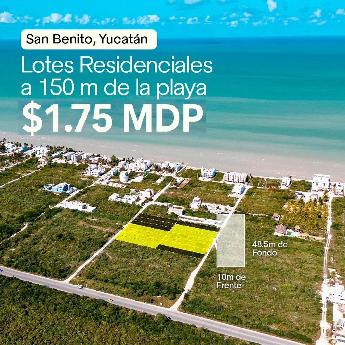 Terreno en venta en Telchac Puerto, Telchac Puerto — foto 1 de 23