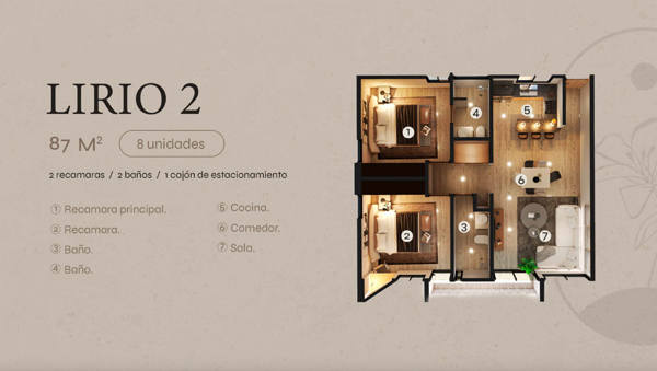 Departamento en venta en Montes de Ame, Mérida — foto 2 de 43