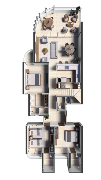 Departamento en venta en Xtampú, Dzemul — foto 2 de 32