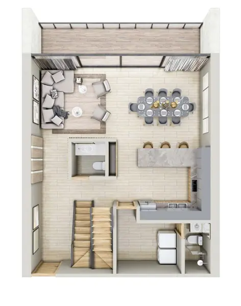 Departamento en venta en Chablekal, Mérida — foto 3 de 22