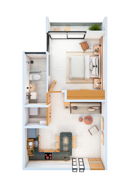 Departamento en venta en Dzitya, Mérida — foto 3 de 19