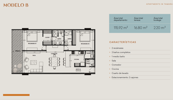 Departamento en venta en Chablekal, Mérida — foto 2 de 24