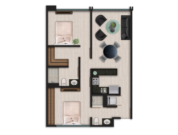 Departamento en venta en Temozon Norte, Mérida — foto 2 de 27