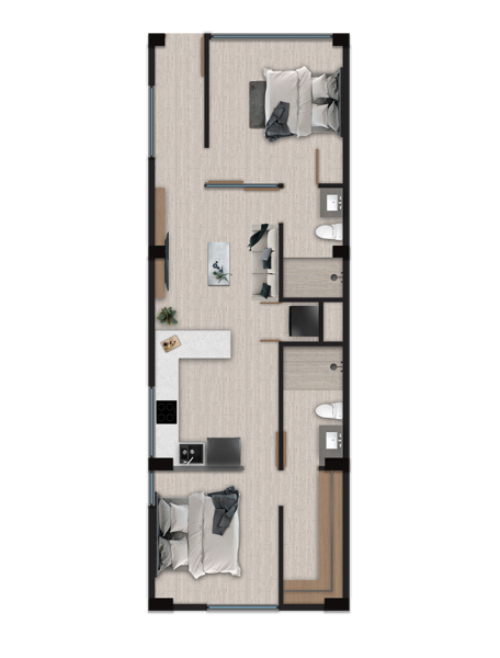Departamento en venta en San Ramon Norte, Mérida — foto 3 de 42