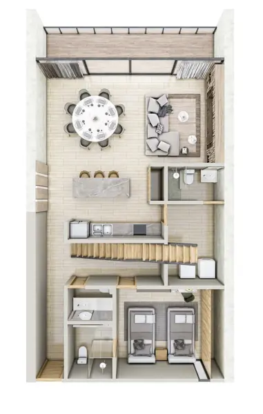 Departamento en venta en Chablekal, Mérida — foto 3 de 22