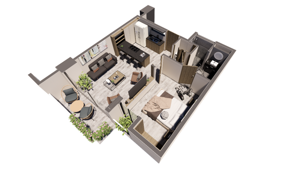 Departamento en venta en Santa Gertrudis Copo, Mérida — foto 2 de 21