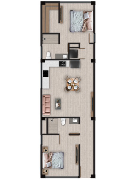 Departamento en venta en San Ramon Norte, Mérida — foto 2 de 41