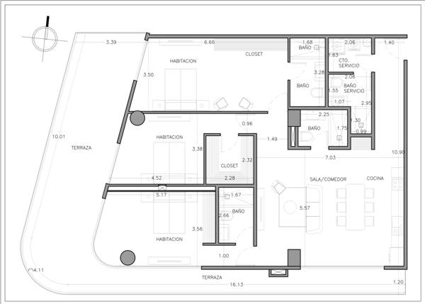 Departamento en venta en Dzitya, Mérida — foto 2 de 12