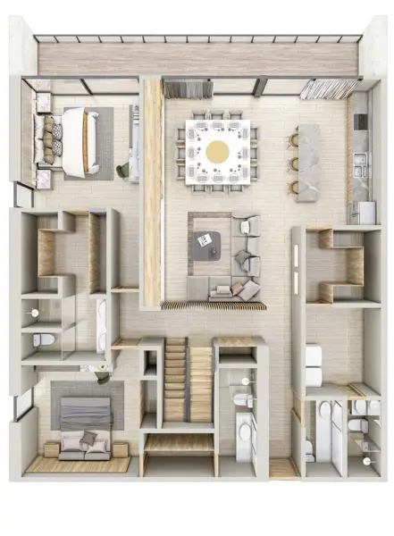 Departamento en venta en Chablekal, Mérida — foto 3 de 22