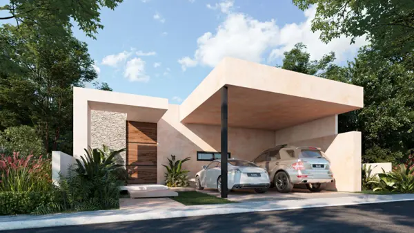 Casa (Mod. C) en Venta en Privada Sakche en Baca