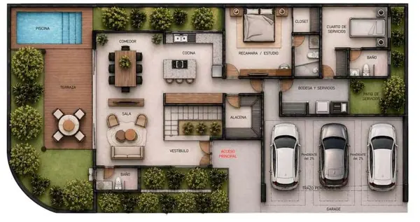 Casa en venta en Cholul, Mérida — foto 2 de 39