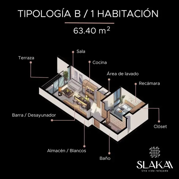 Departamento en venta en Santa Gertrudis Copo, Mérida — foto 3 de 47