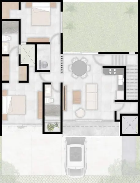 Departamento en venta en Dzitya, Mérida — foto 3 de 13
