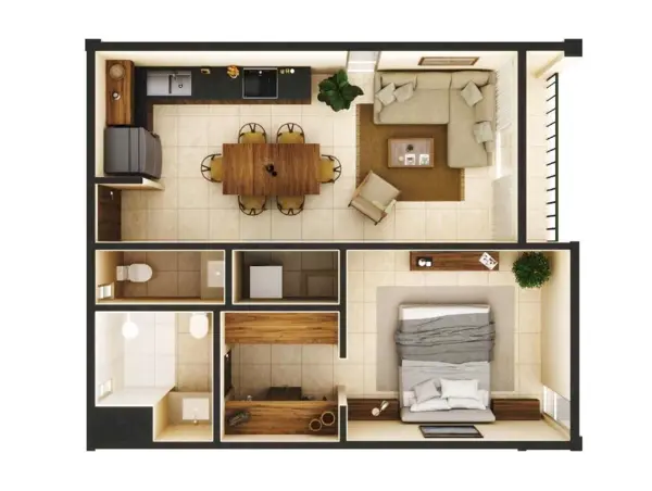 Departamento en venta en Dzitya, Mérida — foto 2 de 15