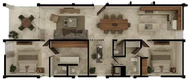 Departamento en venta en Montes de Ame, Mérida — foto 2 de 15