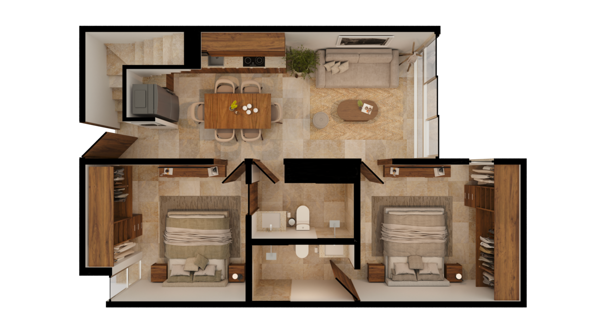 Departamento en venta en Conkal, Conkal — foto 2 de 21