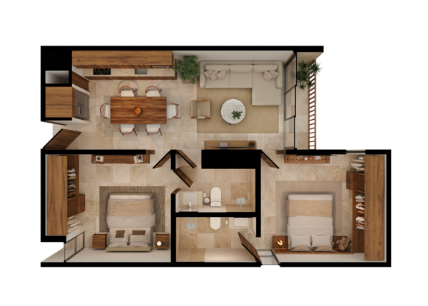 Departamento en venta en Conkal, Conkal — foto 2 de 20