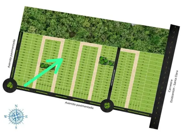 Terreno en venta en Santa Clara, Dzidzantún — foto 2 de 8