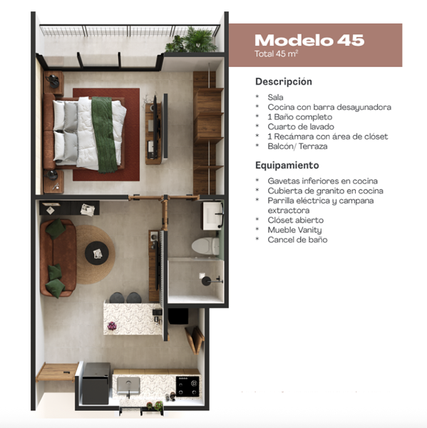 Departamento en venta en Diaz Ordaz, Mérida — foto 2 de 18