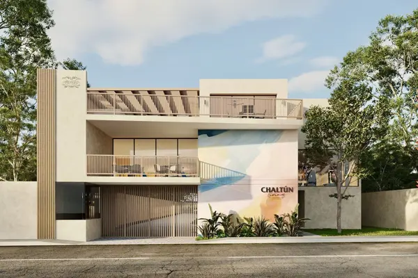 Departamento Amueblado (1R) en Venta en Chaltun Living, Zona Country Departamento Amueblado (1R) en Venta en Chaltun Living, Zona Country
