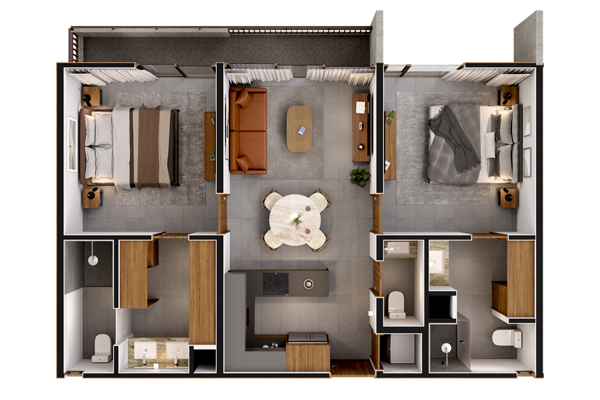 Departamento en venta en Santa María Yaxché, Mérida — foto 2 de 22