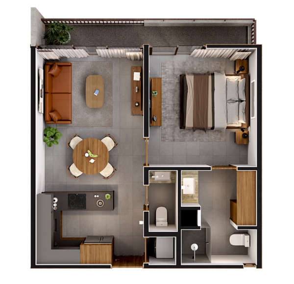 Departamento en venta en Santa María Yaxché, Mérida — foto 2 de 20