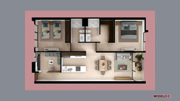 Departamento en venta en Monte Alban, Mérida — foto 2 de 32